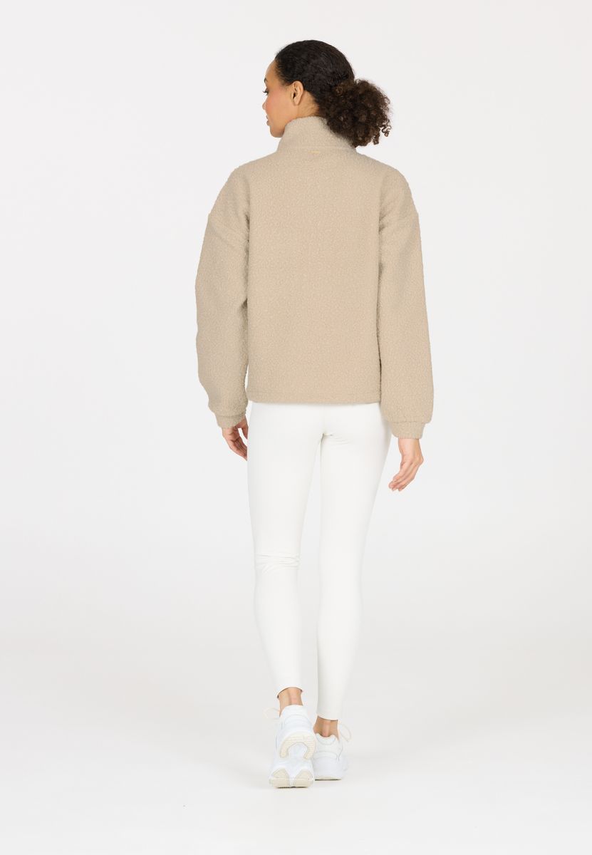 Athlecia Florrie W Sherpa Half Zip – Damen Pullover EA243308