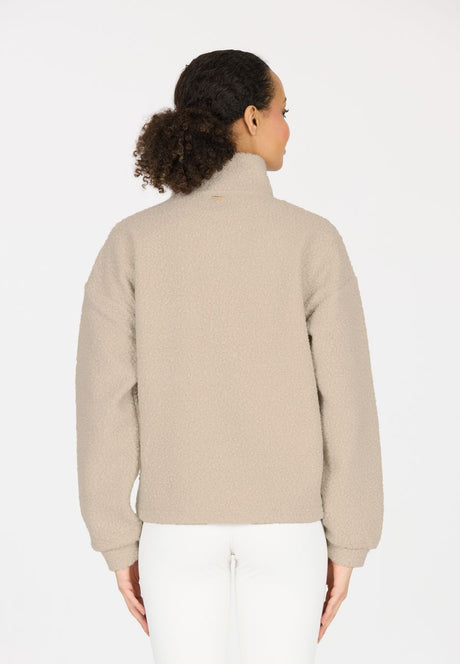 Athlecia Florrie W Sherpa Half Zip – Damen Pullover EA243308
