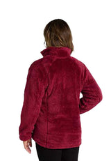 Tuxer Damen Teddy Fleecejacke Ruth