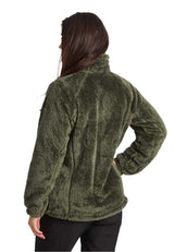 Tuxer Damen Teddy Fleecejacke Ruth