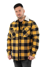 Tuxer Herren Overshirt Dawson – gefüttert mit abnehmbarem Kragen Dawson