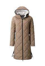 LPO Damen Wendemantel mit 2-Lagen-Laminat und Stepp-Innenseite  Nakita