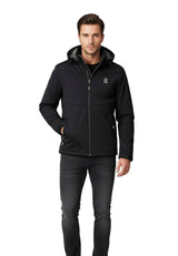 LPO Herren Softshelljacke mit Teddyfutter und Kapuze Laron 2
