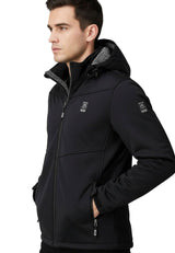 LPO Herren Softshelljacke mit Teddyfutter und Kapuze Laron 2
