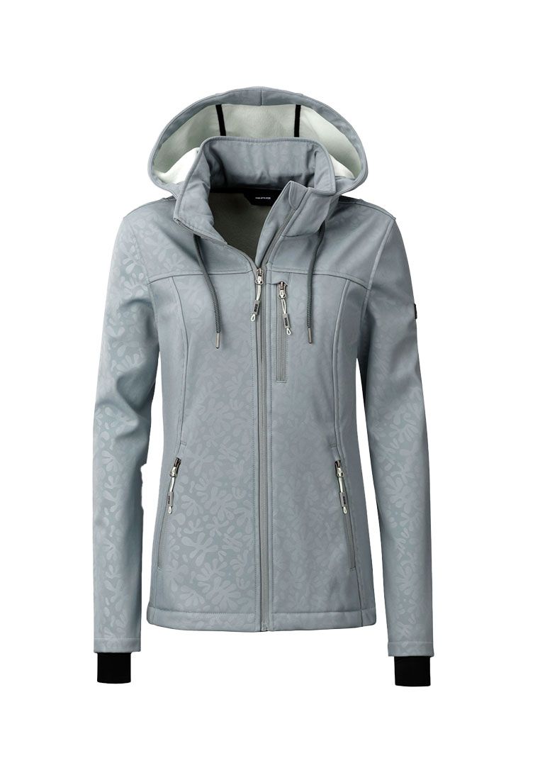 LPO Damen Softshelljacke mit Allover-Prägemuster Janice