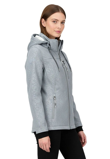 LPO Damen Softshelljacke mit Allover-Prägemuster Janice