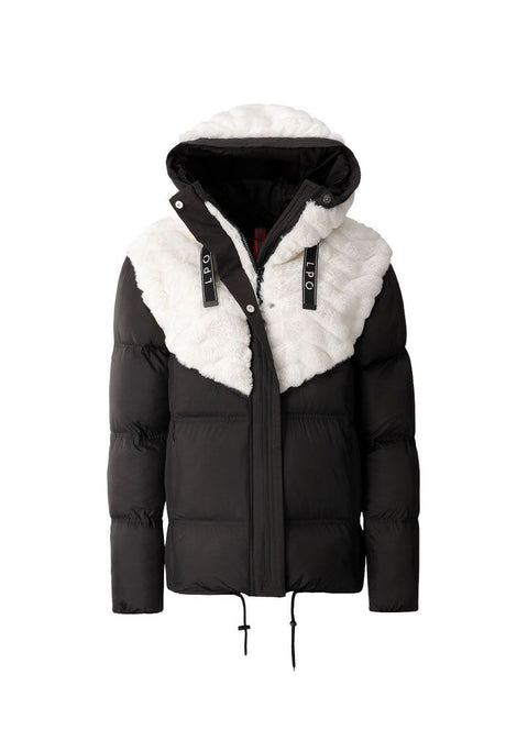 LPO Damen Jacke mit Webpelz-Futter und Kapuze Patricia