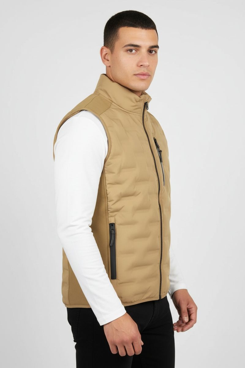 Ray Fashion Herren Steppweste