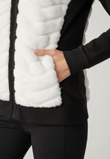 LPO Damen Midlayer mit Fellimitat-Front  Lula