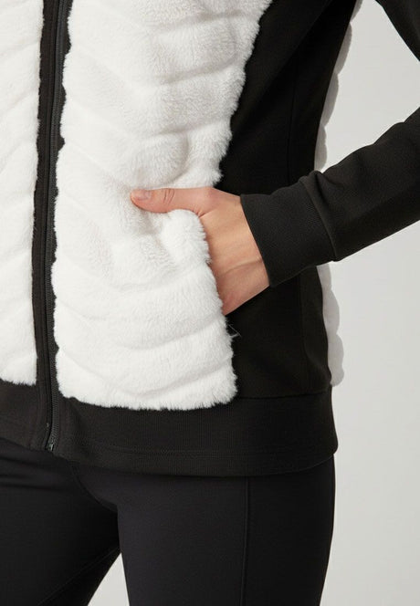 LPO Damen Midlayer mit Fellimitat-Front  Lula