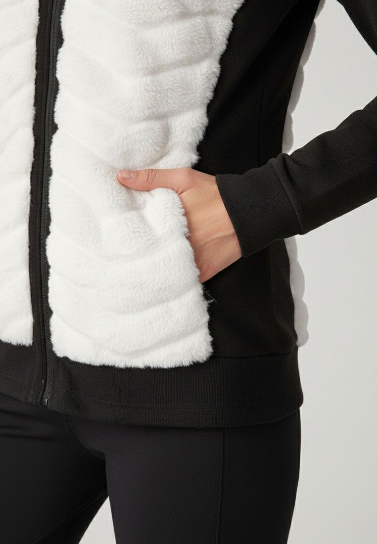 LPO Damen Midlayer mit Fellimitat-Front  Lula