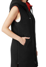 LPO Damen Wendemantel mit Sherpafleece-Innenseite Mascho