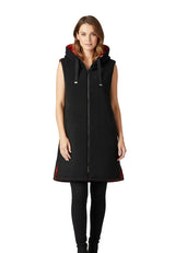 LPO Damen Wendemantel mit Sherpafleece-Innenseite Mascho