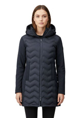 LPO Damen Steppmantel mit Softshell-Einsätzen Luna