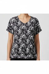 LPO Damen Funktions-T-Shirt mit Allover-Print Delia