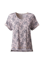 LPO Damen Funktions-T-Shirt mit Allover-Print Delia