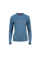 GTS Damen Langarmshirt – LADY SHIRT RAYON L/S PRINT