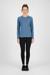 GTS Damen Langarmshirt – LADY SHIRT RAYON L/S PRINT