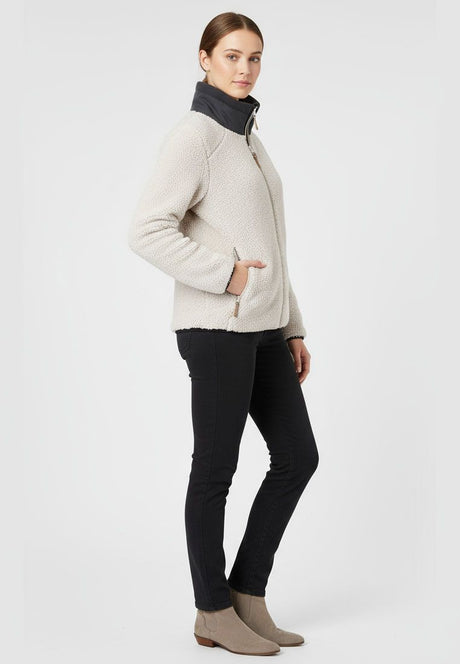 LPO Damen Fleecejacke aus Doubleface-Material Femke