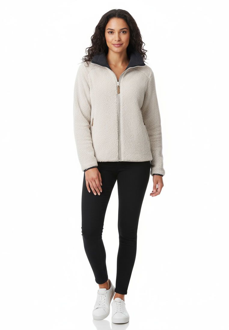 LPO Damen Fleecejacke aus Doubleface-Material Femke