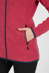 Blue Wave Damen Strickfleecejacke Lotte