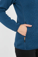 Blue Wave Damen Strickfleecejacke Lotte