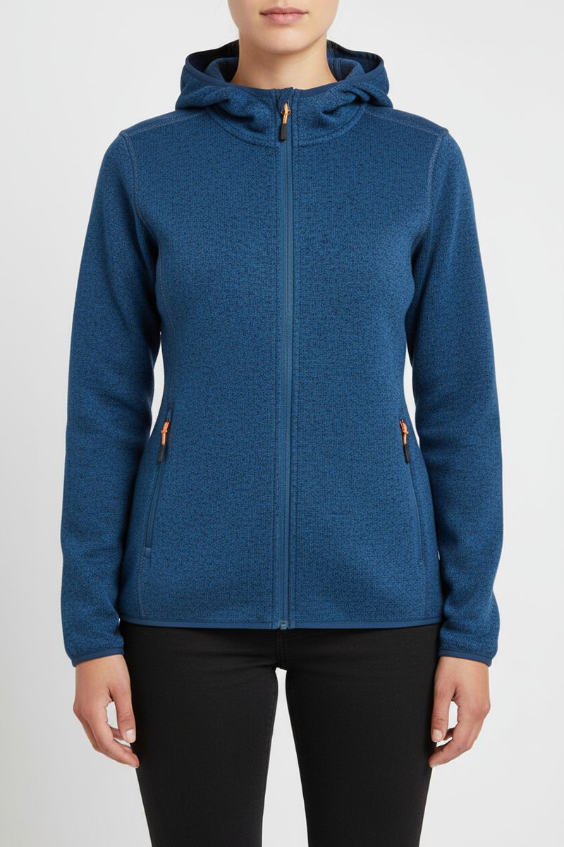 Blue Wave Damen Strickfleecejacke Lotte
