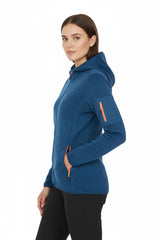 Blue Wave Damen Strickfleecejacke Lotte