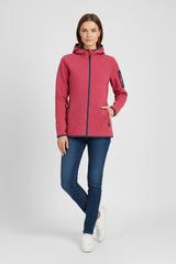 Blue Wave Damen Strickfleecejacke Lotte