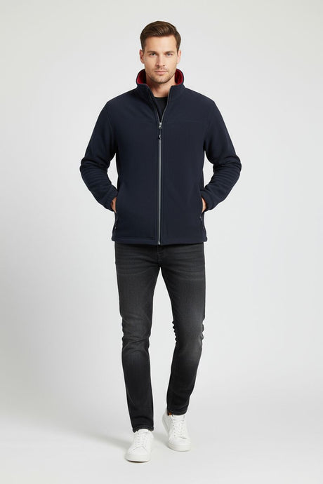 BLUE WAVE Herren Fleecejacke Knut