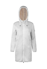 Blue Wave Damen Strickfleecemantel Naomi