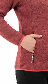 Blue Wave Damen Strickfleecejacke Meike