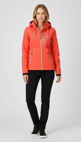 LPO Damen Softshelljacke mit Allover-Prägemuster Janice