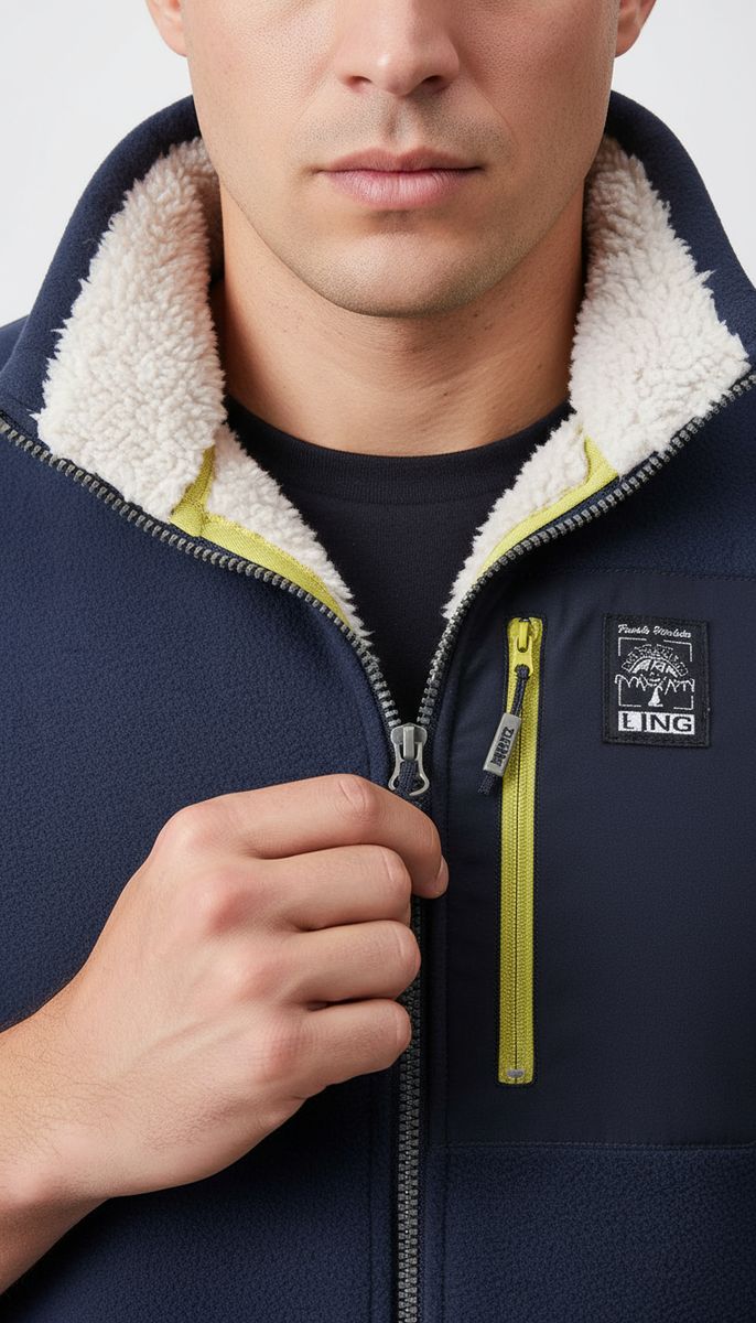 LPO Herren Teddyfleeceweste Ravin 344402