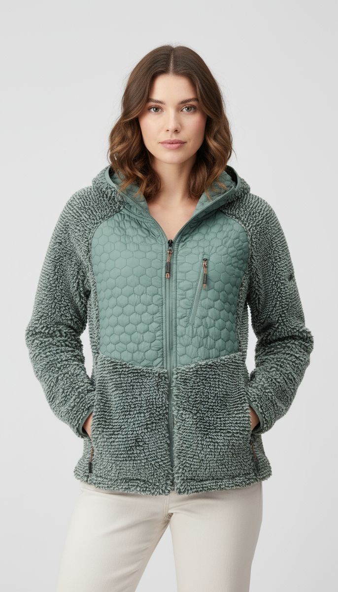 LPO Damen Hybridjacke Fedora mit Fleeceeinsätzen