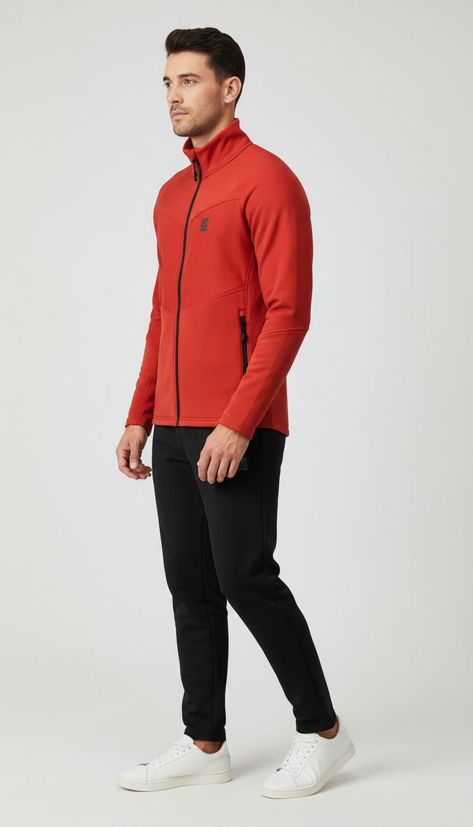 LPO Herren Fleecejacke „Kaspar“ aus Stretchfleece