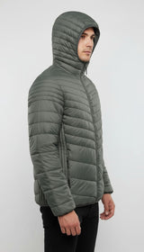 Alpine Pro EROM Herren-Wende-Steppjacke olive