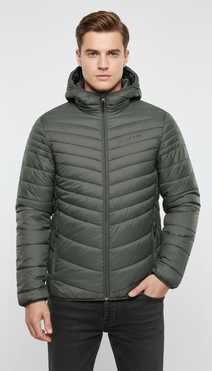 Alpine Pro EROM Herren-Wende-Steppjacke olive