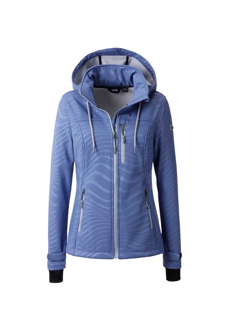 LPO Damen Softshelljacke mit Jacquardfleece-Innenseite