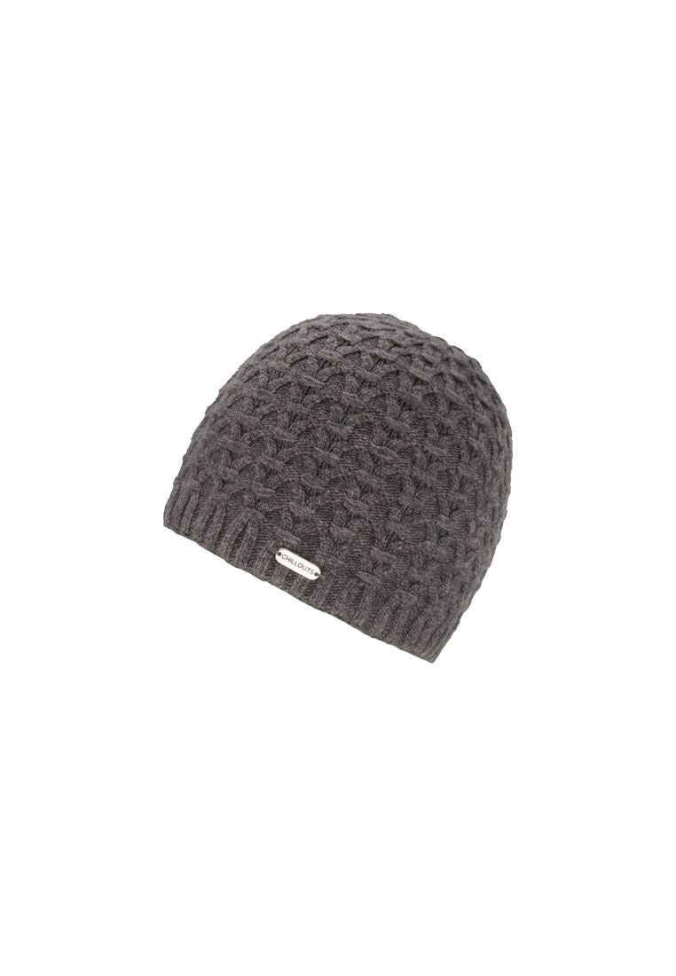 Chillouts Carlie Hat – Doppellagige Zopfstrick-Beanie