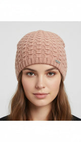 Chillouts Carlie Hat – Doppellagige Zopfstrick-Beanie