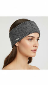 Chillouts Hermine Headband – Warmes Zopfstrick-Stirnband