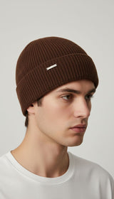 Chillouts Marlon Hat – Warme Fold-Up Rippstrick-Mütze