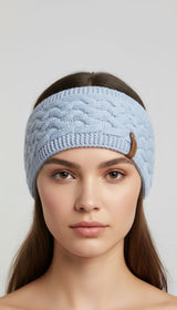 Chillouts Björn Headband – Warmes Stirnband mit modernem Kreuzstrick