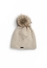 Chillouts Blanch Hat – Vielseitige Winter-Bommelmütze