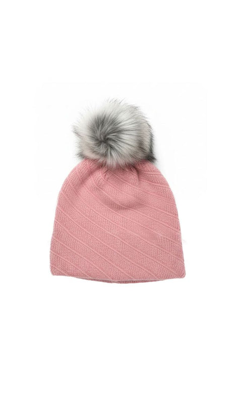 Chillouts Blanch Hat – Vielseitige Winter-Bommelmütze