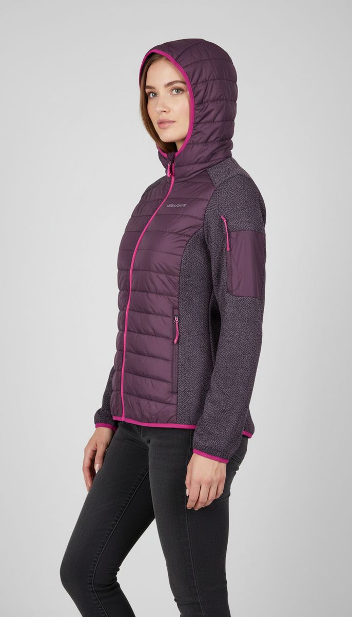 Black Crevice Damen Hybridjacke