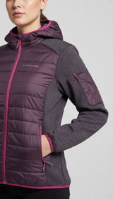 Black Crevice Damen Hybridjacke