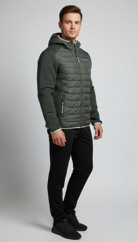 Black Crevice Herren Hybridjacke