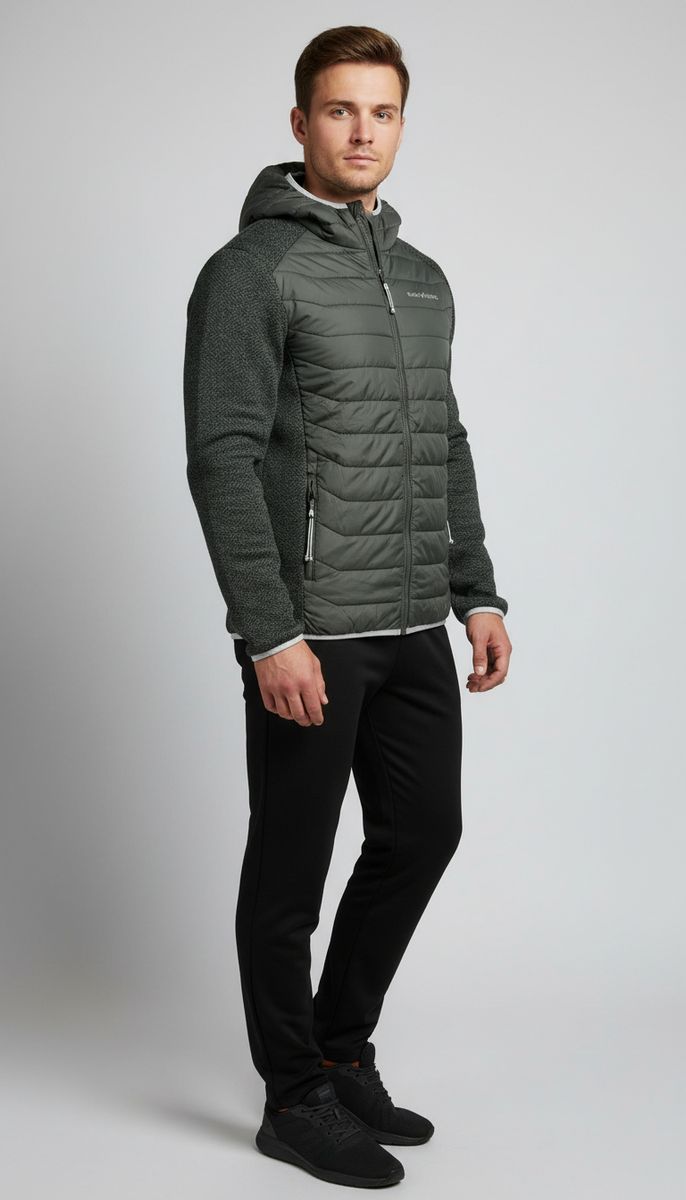 Black Crevice Herren Hybridjacke